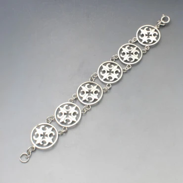 Malcolm Gray Ortak Silver Bracelet