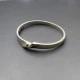 Quinn Sterling Silver Bangle
