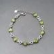 Shipton & Co Peridot and Silver Bracelet