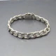 Silver Curb Chain Bracelet  