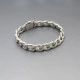 Silver Curb Chain Bracelet  