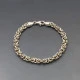 Silver Rope Chain Bracelet 7.5 Inches