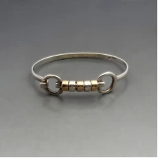 Hi Ho Silver Gold and Silver Bangle
