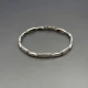 Flat Silver Link Bracelet