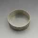 Solid Silver Decorative Bangle