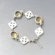 John Hart Iona Citrine and Silver Bracelet