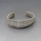  Silver Wire Cuff Bracelet