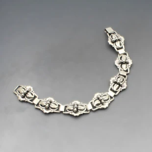 Bernard Hertz, Danish 830 Silver Bracelet