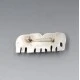 Silver Elephant Family Brooch