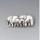 Vintage Silver Elephant Brooch