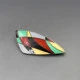 Anton Michelsen  Enamel and Silver Brooch