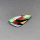 Anton Michelsen  Enamel and Silver Brooch