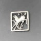 Fir Munksgaard Silver Deer Brooch