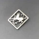 Fir Munksgaard Silver Deer Brooch