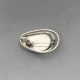 Silver  Eliat Stone Brooch
