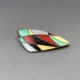 Anton Michelsen  Enamel and Silver Brooch
