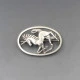 Geoffrey G Bellamy Silver Unicorn Brooch