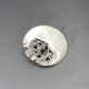 Silver WPH Modernist Brooch 