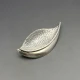 Herman Siersbol Silver Leaf Brooch