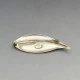 Herman Siersbol Silver Leaf Brooch
