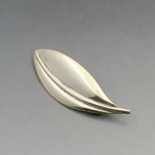 Herman Siersbol Silver Leaf Brooch