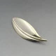 Herman Siersbol Silver Leaf Brooch