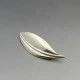 Vintage Herman Siersbol Silver Leaf Brooch