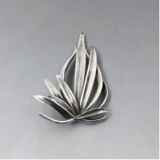Anton Michelsen / Gertrude Engel Rougie Silver Brooch