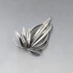 Anton Michelsen / Gertrude Engel Rougie Silver Brooch