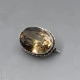  Cairngorm Quartz and Silver Brooch
