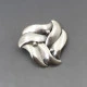 B. Margossian Denmark Silver Leaves Brooch