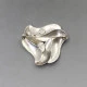 B. Margossian Denmark Silver Leaves Brooch