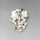 Silver Art Nouveau Style Brooch