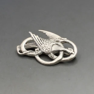 John Fraser Silver Bird Brooch
