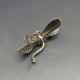 Silver Dragonfly Brooch