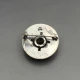 Ward Brothers Cairgorm Quartz and Silver Brooch