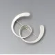 Vintage  Sterling Silver Swirls Brooch