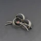 NE FROM Silver Flower Brooch