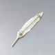 Thomas Ebbut Silver Leaf Brooch