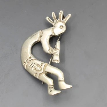 Alfred Martinez Kokopelli Brooch or Pendant