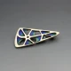 Vintage David Lawrence Enamel Brooch