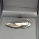 Graham Leishman Stewart Silver Swan Brooch 