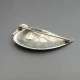 Graham Leishman Stewart Silver Swan Brooch 