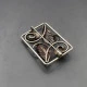 Jos Khan Danish 830 Silver Brooch