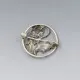 C Brumberg Hansen 830 Silver Brooch