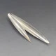 Eigil Jensen for Anton Michelsen  Silver Leaf Brooch