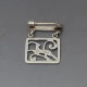 Christian Veilskov,  830 Silver Deer Brooch