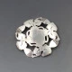 Copehagen Guldsmedie 830 Silver Brooch