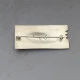  ACG silver modernist brooch