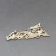 Tain Silver Kells Dragon Brooch